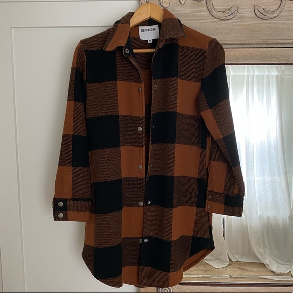 BB Dakota Plaid Jacket - Picture 2 of 8